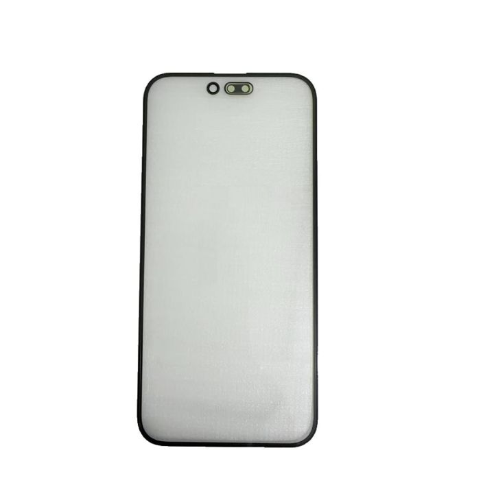 TelForceOne Back Cover Tempered Glass Μαύρο (iPhone 11 Pro Max)