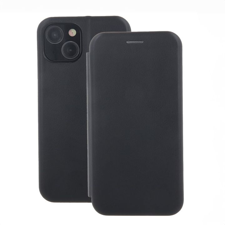 TelForceOne Smart Diva Back Cover Δερματίνης / Σιλικόνης Μαύρο (Redmi Note 14 5G)