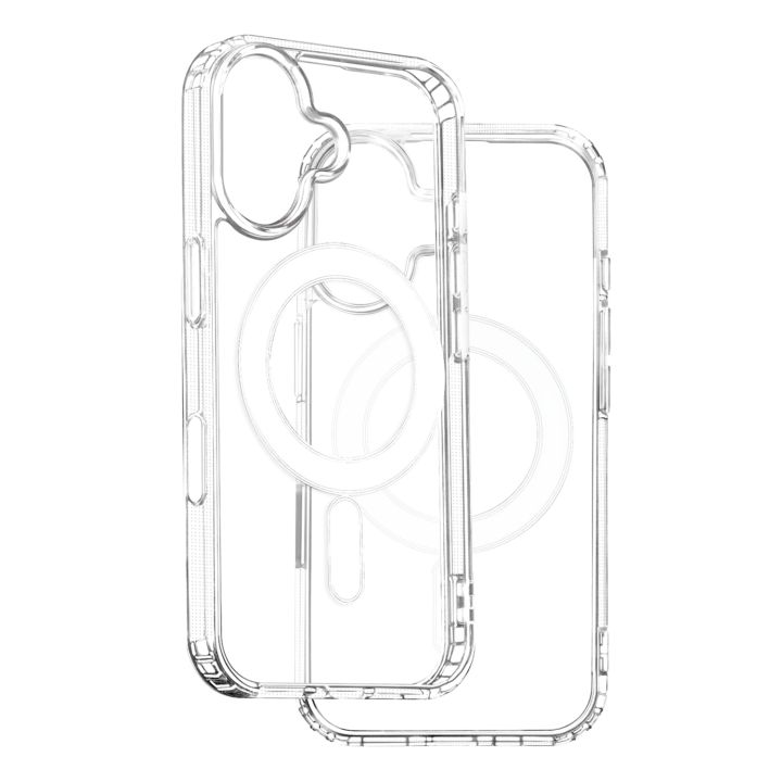 TelForceOne Anti Shock 1,5 Mm Mag Back Cover Σιλικόνης 1.5mm Διάφανο (iPhone 16 Pro)