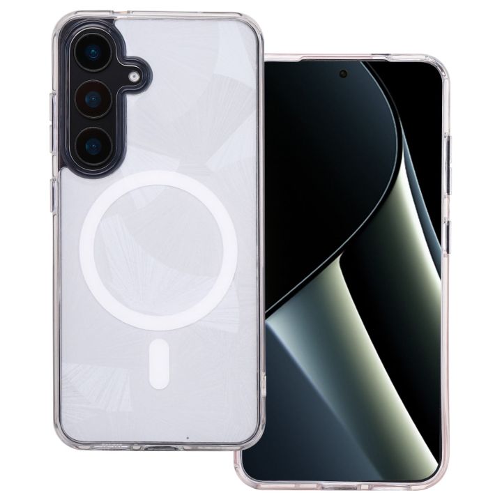 Flash Mag Back Cover Σιλικόνης 1.5mm Γκρι (Galaxy S26+)