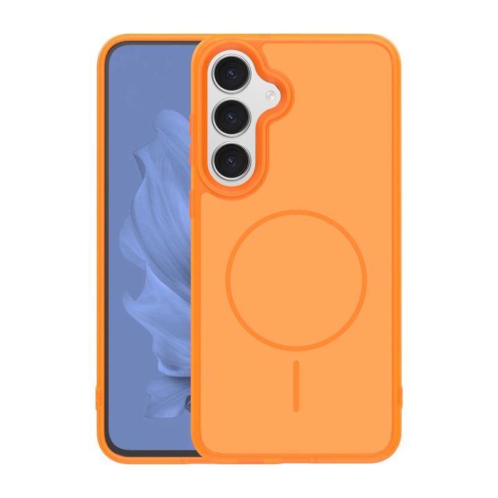 Frame Thin Mag Case Samsung Galaxy S26 Plus Orange