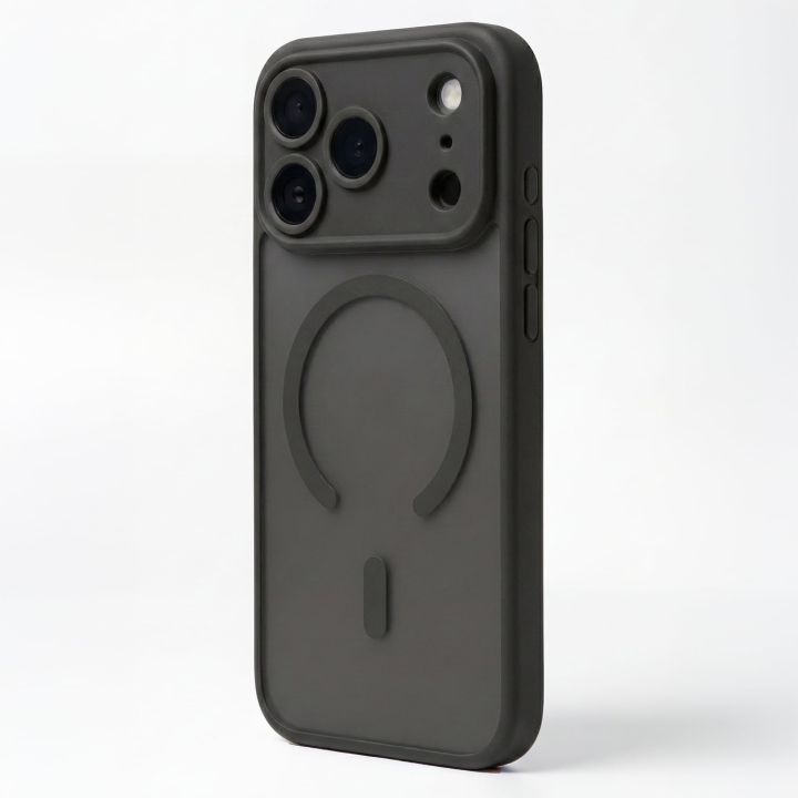 Mag Matt Case Iphone 17 Air 6 6'' Black Camera Protection