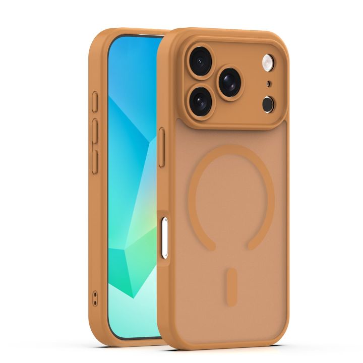 Mag Matt Back Cover Καφέ (iPhone 17 Pro Max)