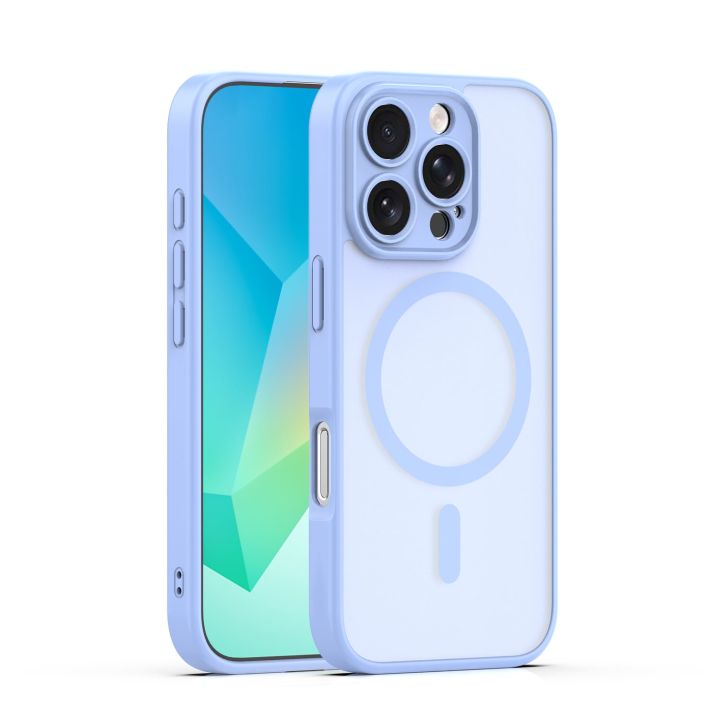 Mag Matt Back Cover Γαλάζιο (iPhone 16 Pro Max)
