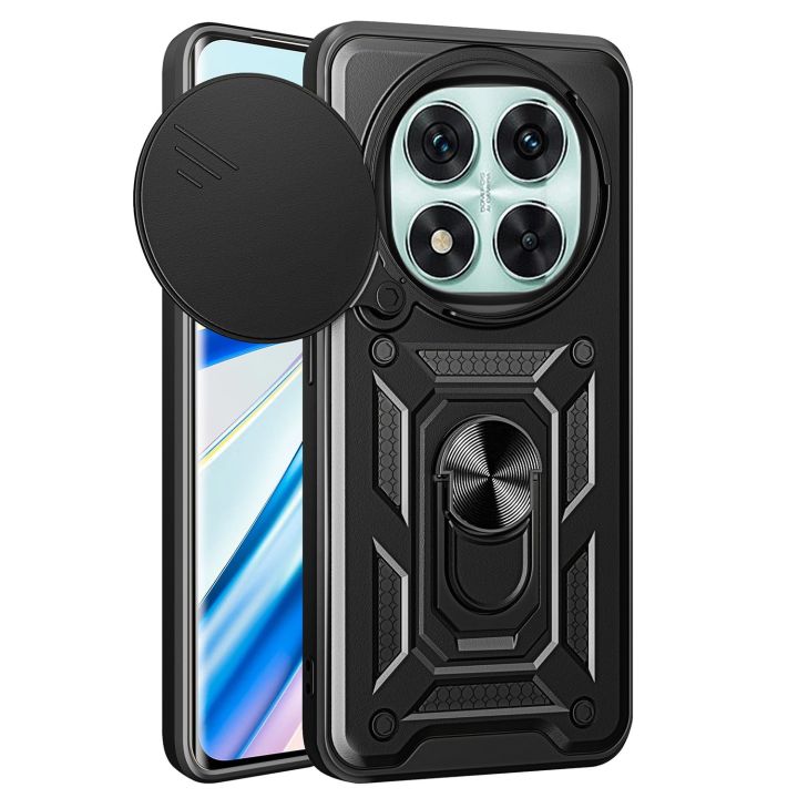 Defender Back Cover Πλαστικό / Σιλικόνης Μαύρο (Redmi A5)
