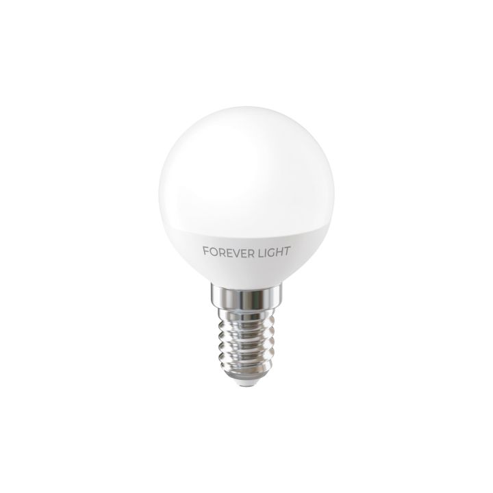 Forever Light Bulb Λάμπα LED 4.8W για Ντουί E14 και Σχήμα G45 Ψυχρό Λευκό 630lm