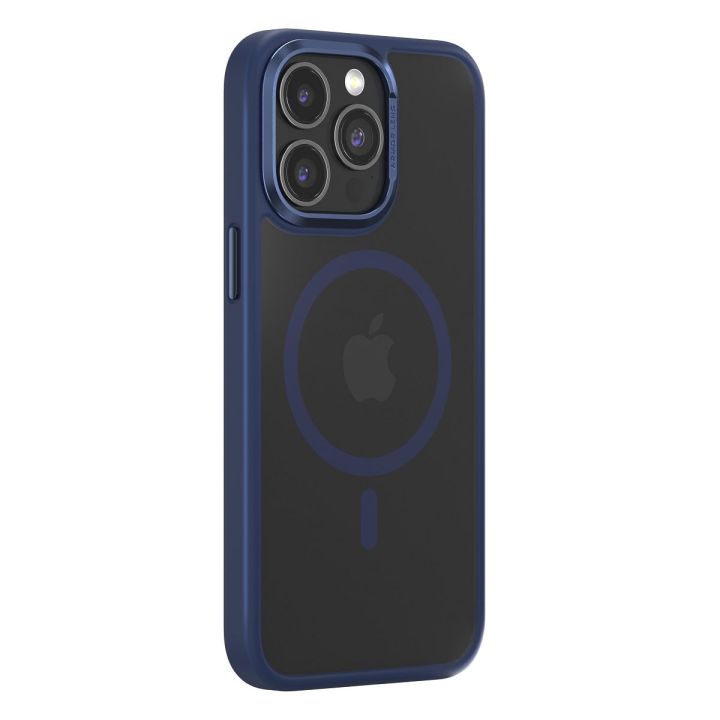 Joy Elegant Mag For Back Cover Σιλικόνης 2mm Μπλε (iPhone 15 Plus)