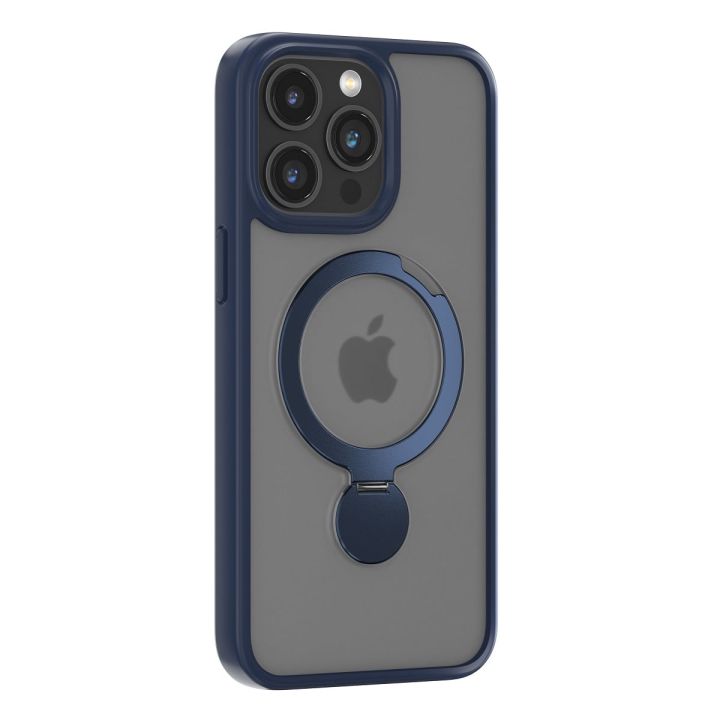 Joy Shark Mag For Back Cover Μπλε (iPhone 15 Plus)
