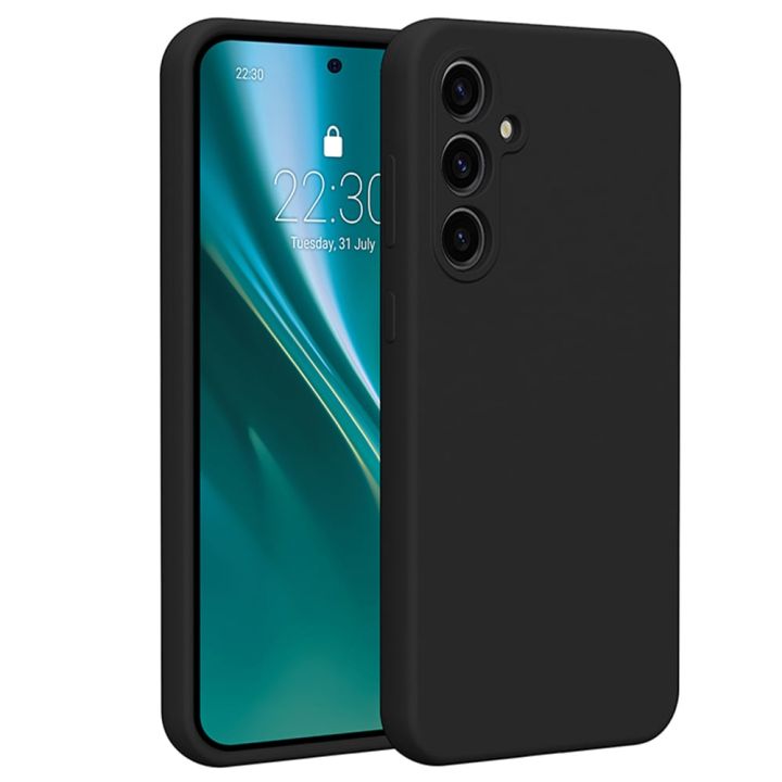 Etteri Back Cover Σιλικόνης Μαύρο (Galaxy S23 FE)