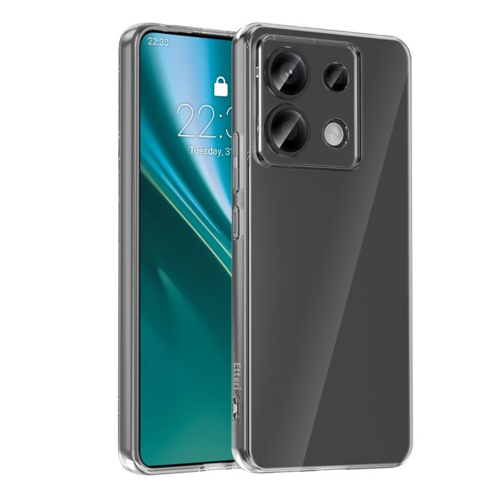 Etteri Back Cover Σιλικόνης Διάφανο (Redmi Note 13 Pro 5G / Poco X6)