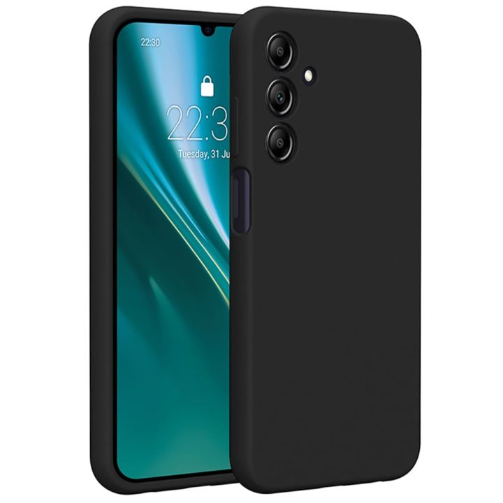 Back Cover Σιλικόνης Μαύρο (Galaxy A25 5G)