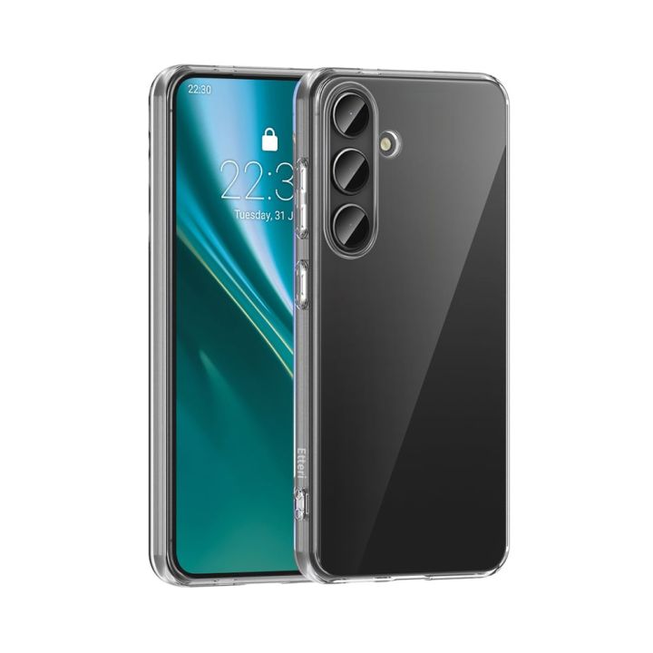 Etteri Back Cover Σιλικόνης Διάφανο (Galaxy S24+)