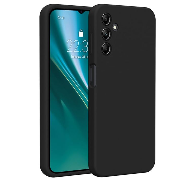 Etteri Back Cover Σιλικόνης Μαύρο (Galaxy A14)