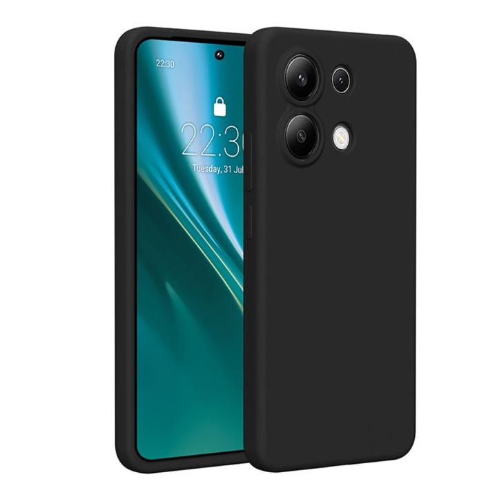 Etteri Back Cover Σιλικόνης Μαύρο (Redmi Note 13 4G) GSM183421