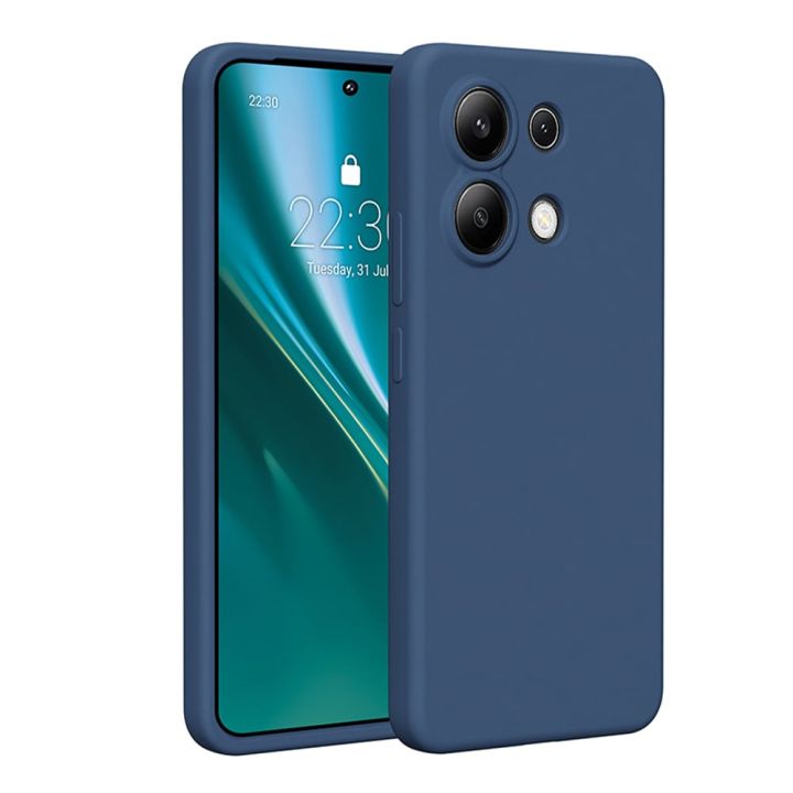 Back Cover Σιλικόνης Μπλε (Redmi Note 13 4G)