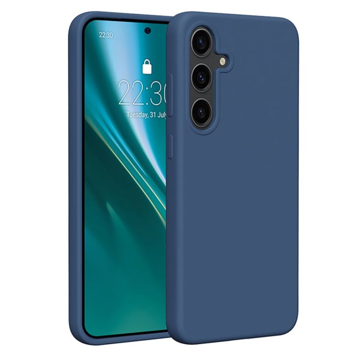 Back Cover Σιλικόνης Μπλε (Galaxy S24+)