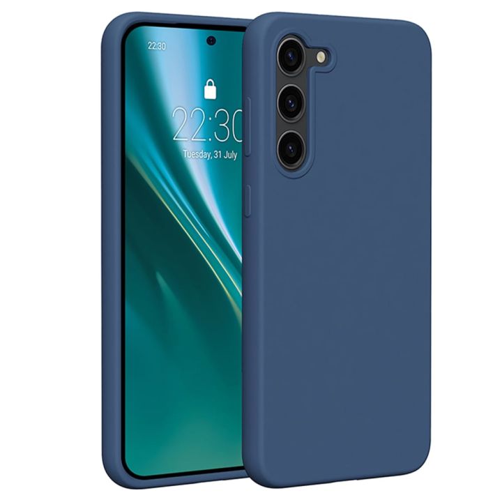 Back Cover Σιλικόνης Μπλε (Galaxy S23+)