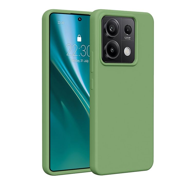 Etteri Back Cover Σιλικόνης Πράσινο (Redmi Note 13 Pro 5G / Poco X6)