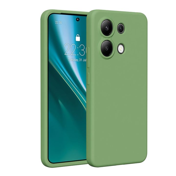 Etteri Back Cover Σιλικόνης Πράσινο (Redmi Note 13 4G)