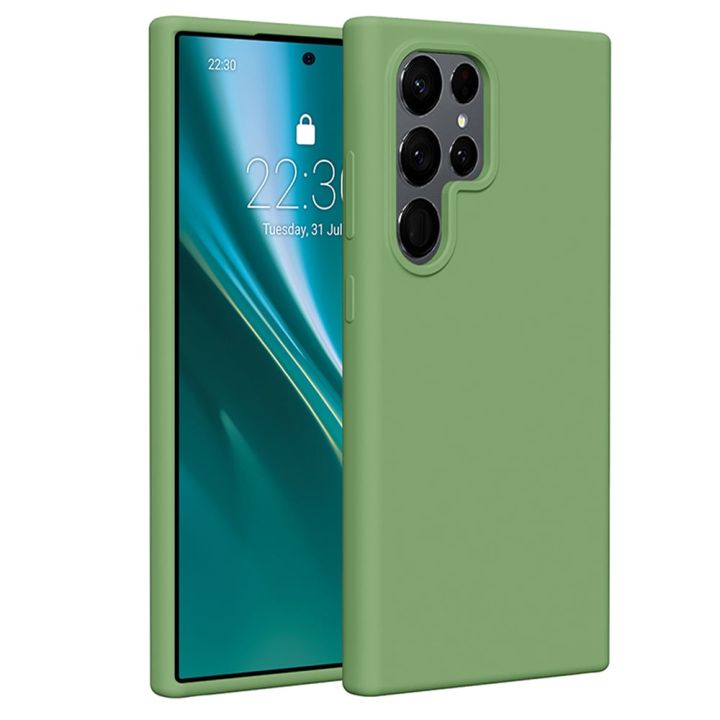 Etteri Back Cover Σιλικόνης Πράσινο (Galaxy S24 Ultra)