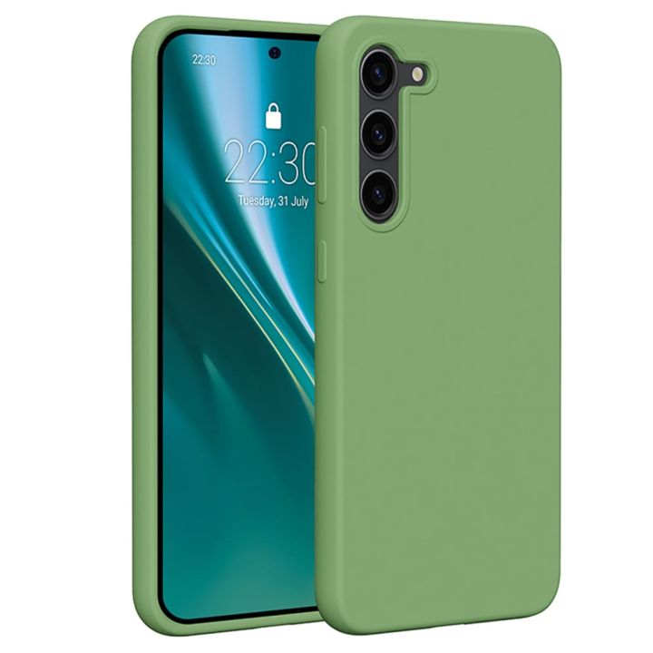 Etteri Back Cover Σιλικόνης Πράσινο (Galaxy S23+)