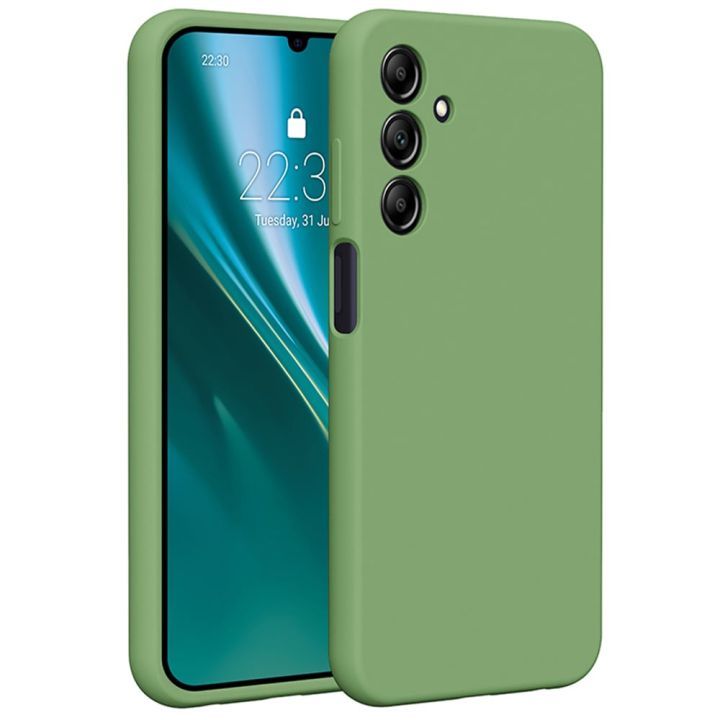 Back Cover Σιλικόνης Πράσινο (Galaxy A25 5G)