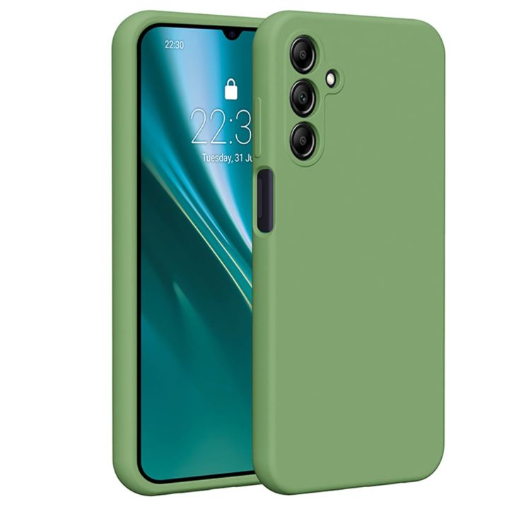 Etteri Back Cover Σιλικόνης Πράσινο (Galaxy A15)
