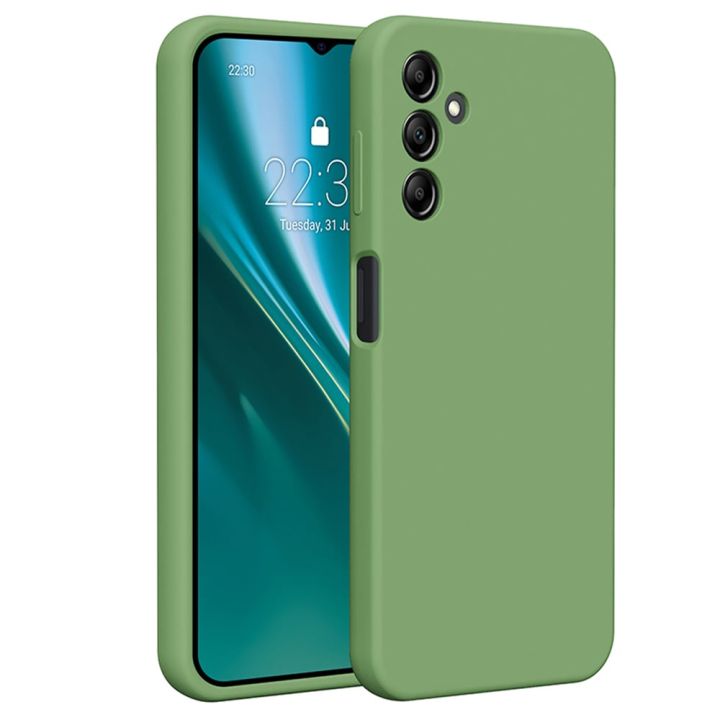 Etteri Back Cover Σιλικόνης Πράσινο (Galaxy A14)