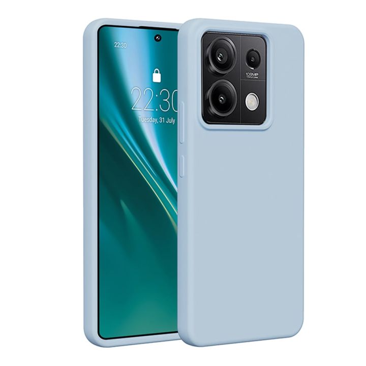 Etteri Back Cover Σιλικόνης Μπλε (Redmi Note 13 Pro 5G / Poco X6)