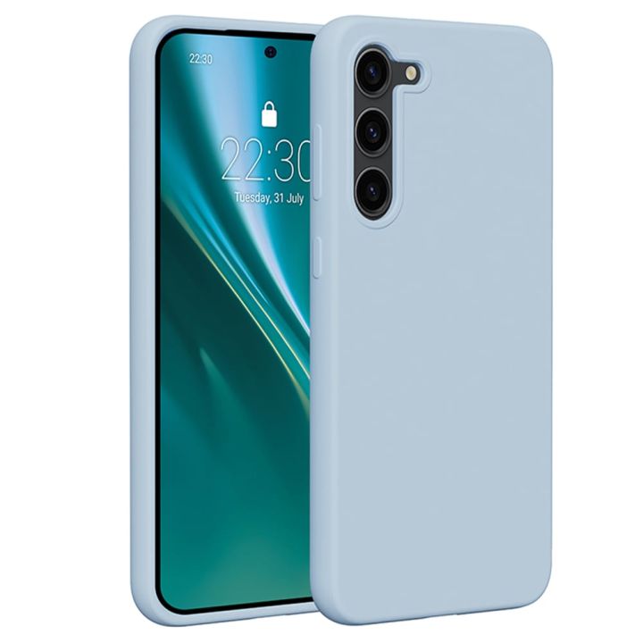 Etteri Back Cover Σιλικόνης Μπλε (Galaxy S23+)