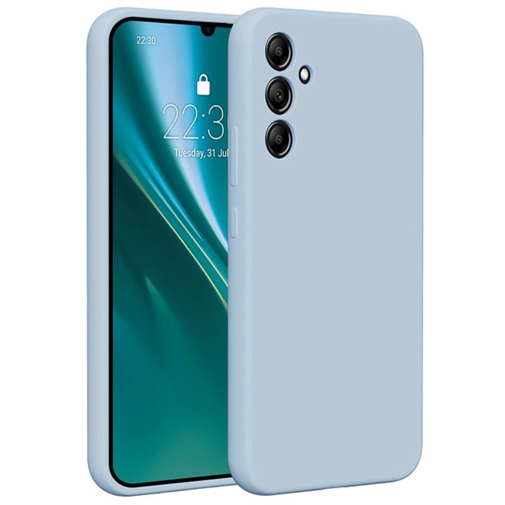 Etteri Back Cover Σιλικόνης Γαλάζιο (Galaxy A34)