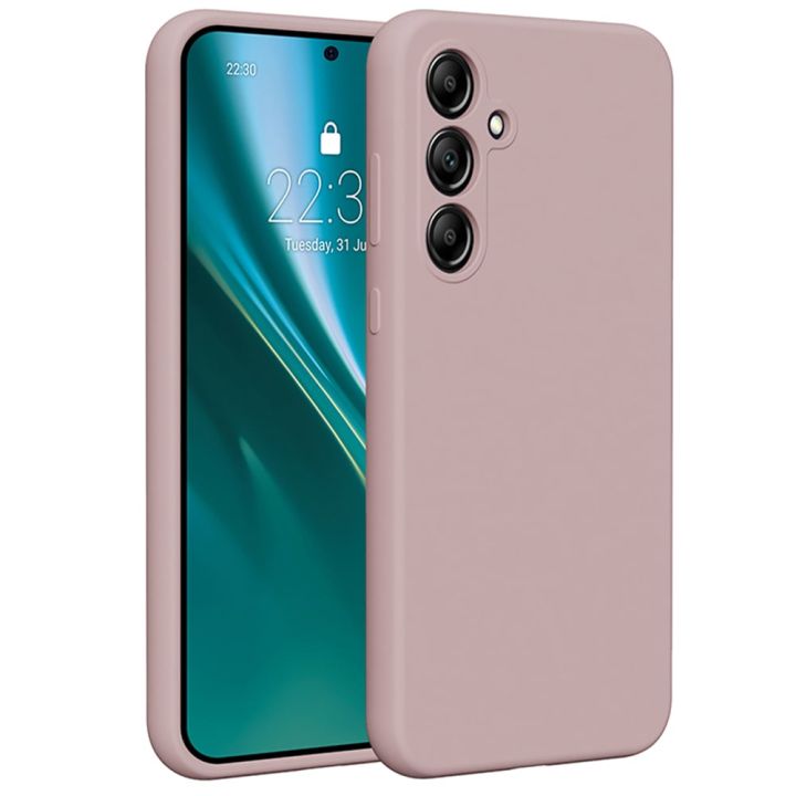 Etteri Back Cover Σιλικόνης Ροζ (Galaxy A35) GSM183537