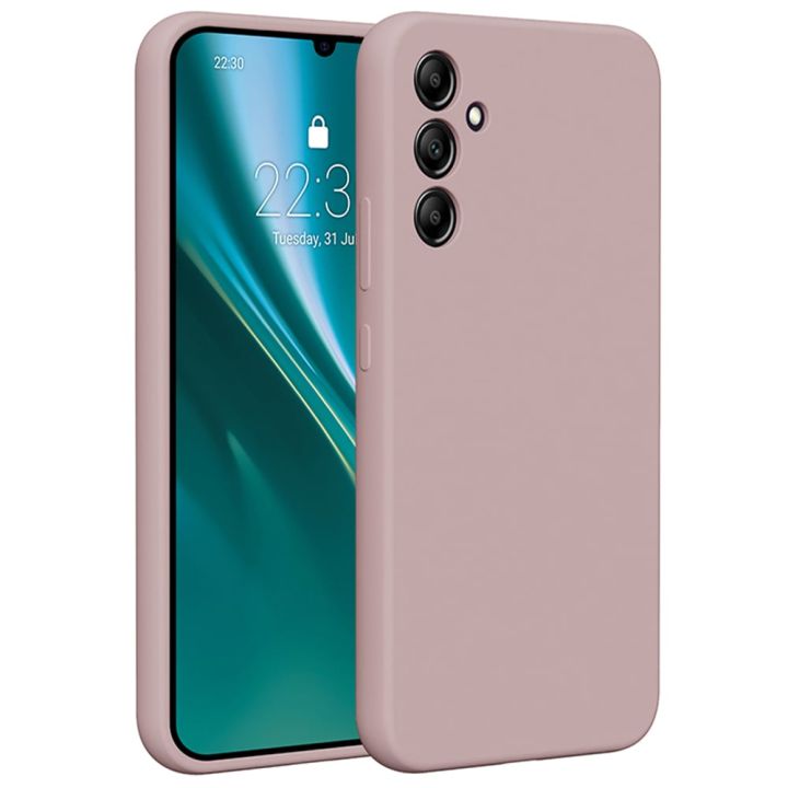 Etteri Back Cover Σιλικόνης Ροζ (Galaxy A34)