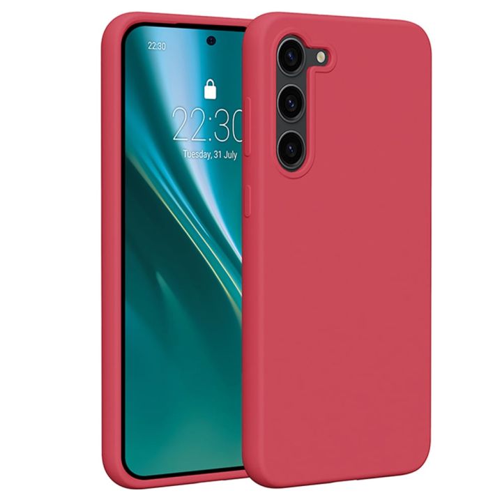 Etteri Back Cover Σιλικόνης Κόκκινο (Galaxy S23+)