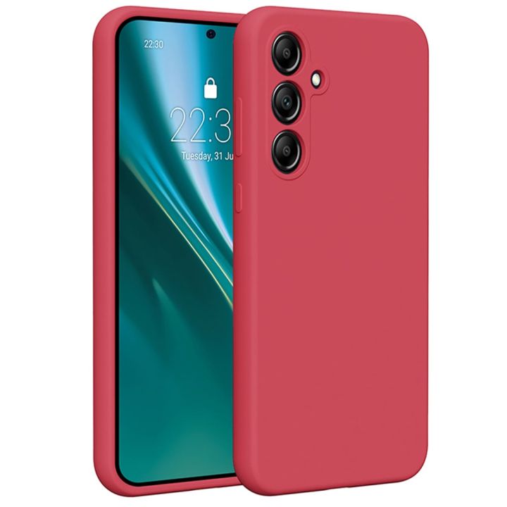Etteri Back Cover Σιλικόνης Κόκκινο (Galaxy A35) GSM183563
