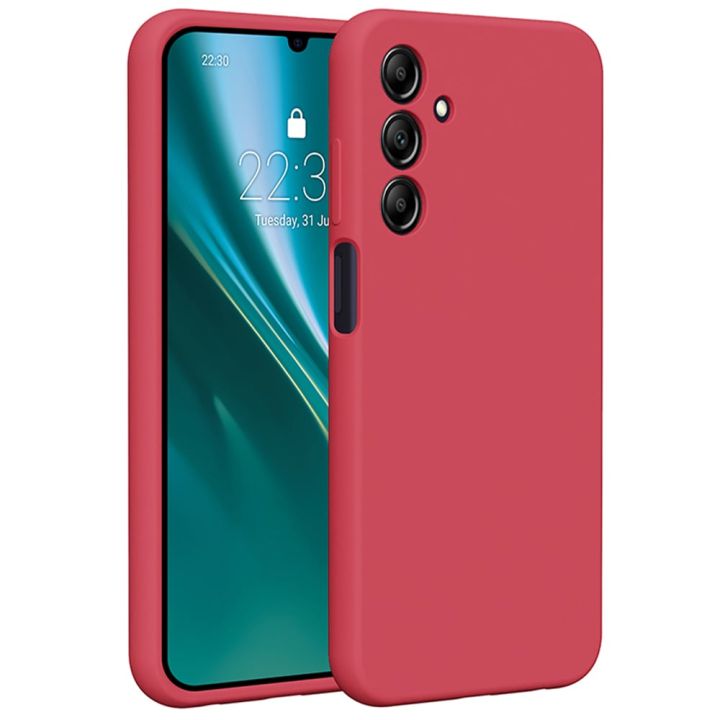 Back Cover Σιλικόνης Κόκκινο (Galaxy A25 5G)