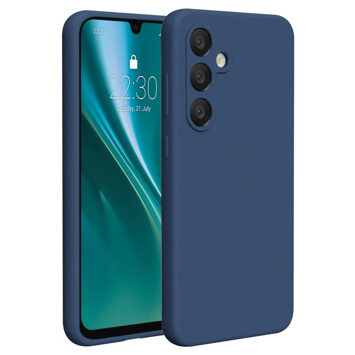 Etteri Back Cover Σιλικόνης Navy Μπλε (Galaxy S24 FE)