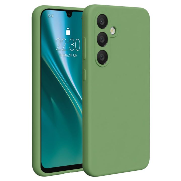 Etteri Back Cover Σιλικόνης Πράσινο (Galaxy S24 FE)