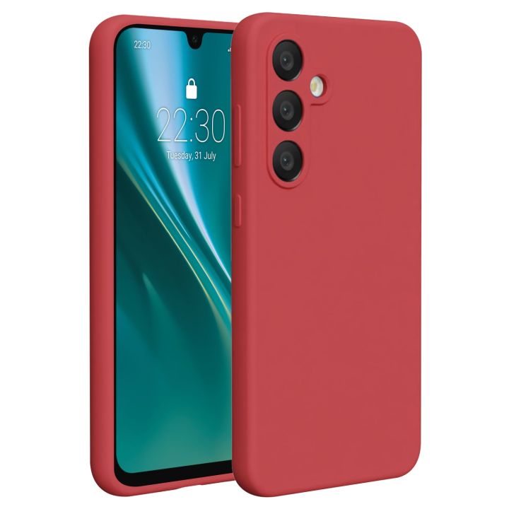 Etteri Back Cover Σιλικόνης Κόκκινο (Galaxy S24 FE)