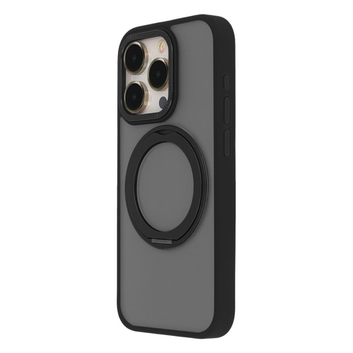 TectoShield Back Cover Μεταλλικό Μαύρο (iPhone 14 Pro)