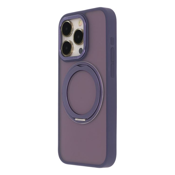 TectoShield Back Cover Μεταλλικό Μωβ (iPhone 15 Pro Max)