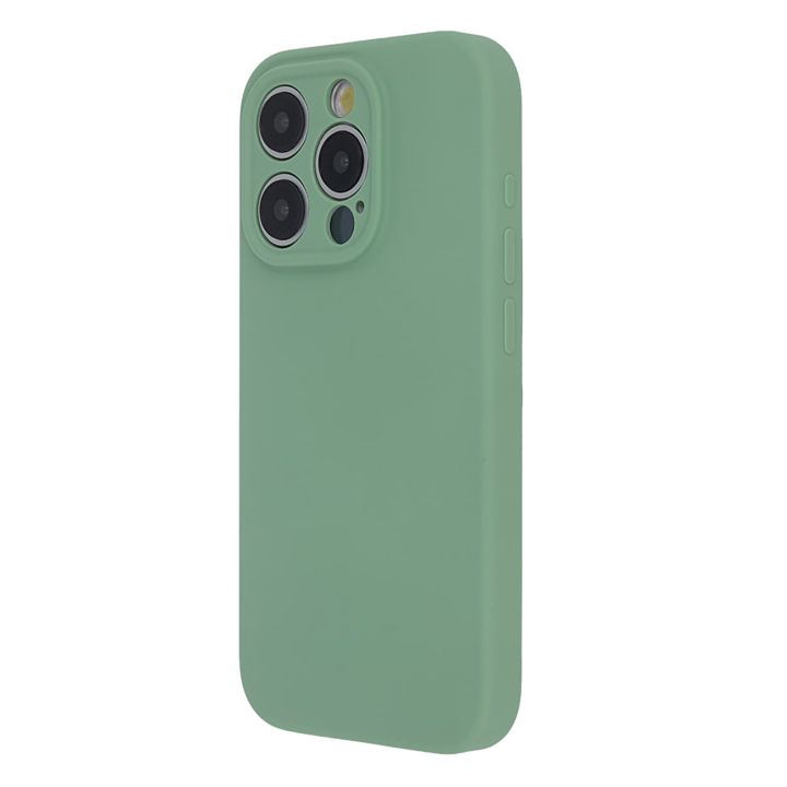 TectoShield Back Cover Σιλικόνης / Υφασμάτινο Πράσινο (iPhone 14)