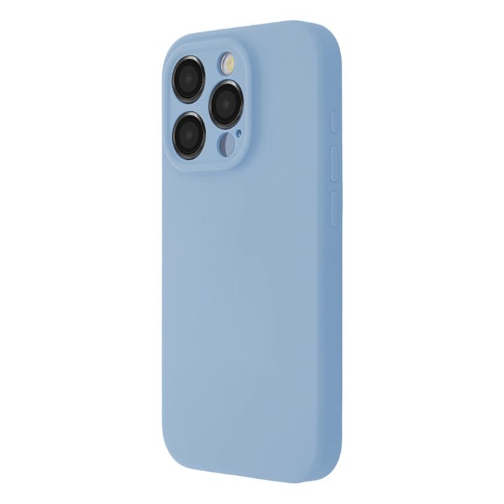 TectoShield Back Cover Σιλικόνης / Υφασμάτινο Μπλε (iPhone 15 Plus)