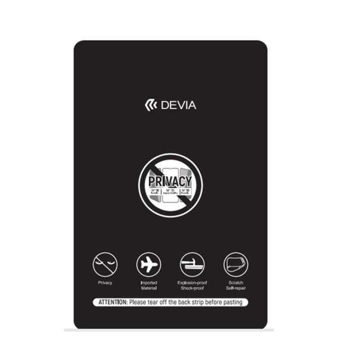Devia Set 20 Matte Anti-crash Privacy Screen Protectors Smartphones Cutting Machine