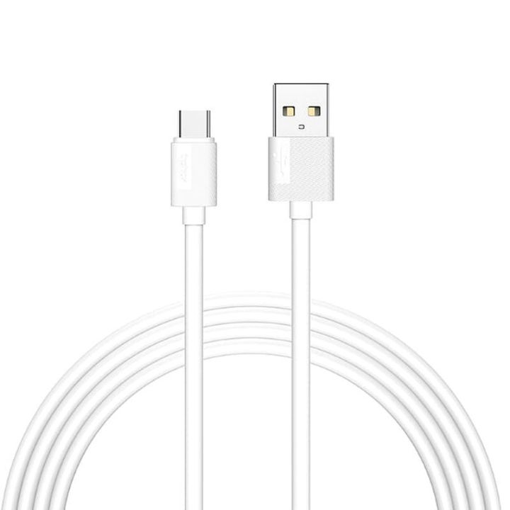 T-Phox USB 2.0 Cable USB-C male - USB-A male Λευκό 1.2m