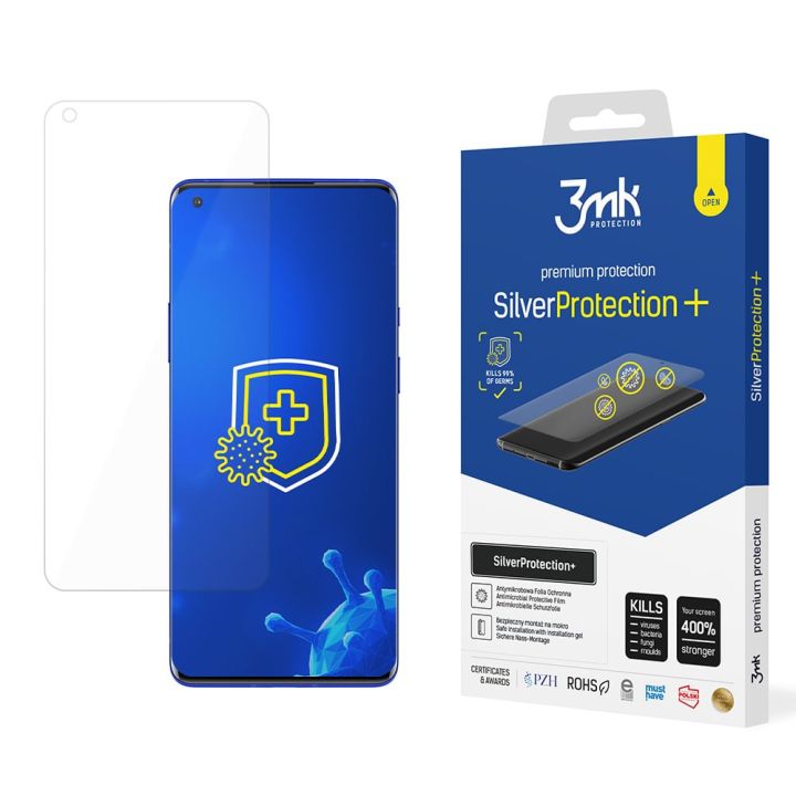 3MK Silver Protection+ Screen Protector (OnePlus 8 Pro)
