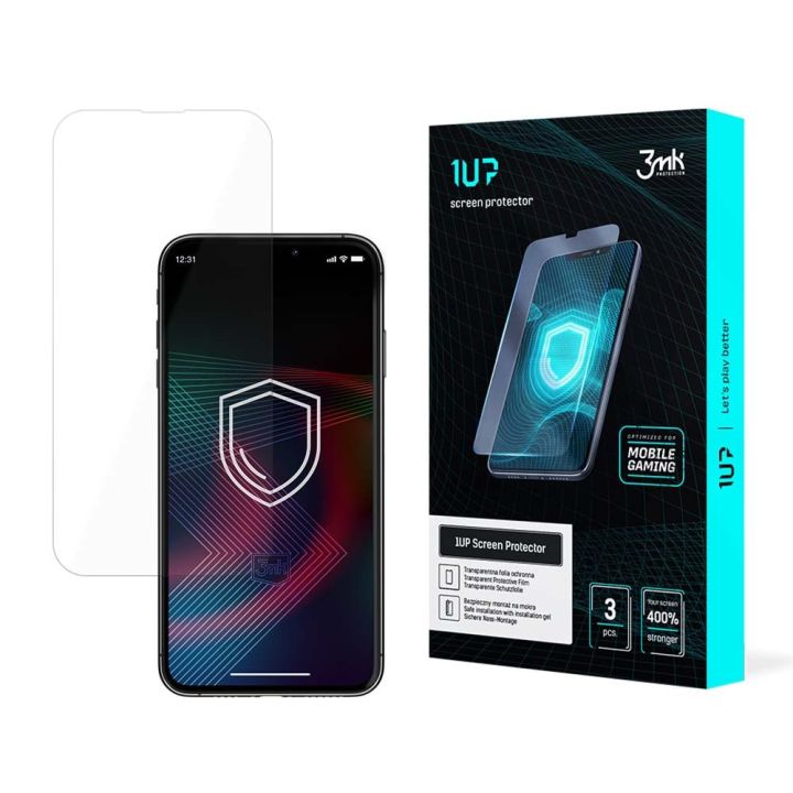3MK 1UP Screen Protector 3τμχ (iPhone 16e / 14 / 13 / 13 Pro)