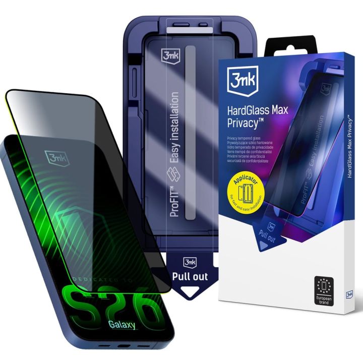 3MK Privacy Tempered Glass (Galaxy S26)