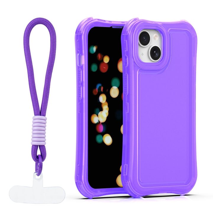 TelForceOne Back Cover Σιλικόνης Μωβ (iPhone 14)