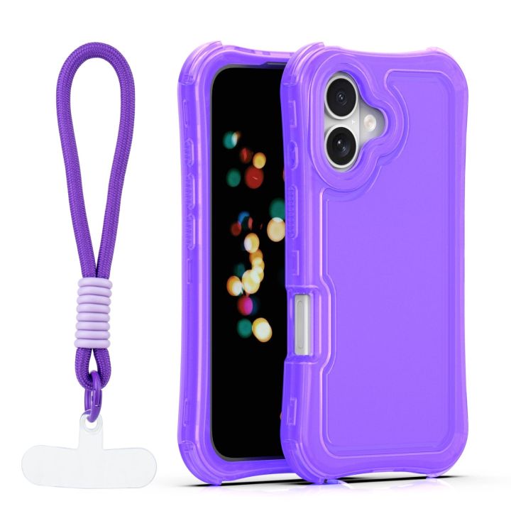 TelForceOne Back Cover Σιλικόνης Μωβ (iPhone 16)